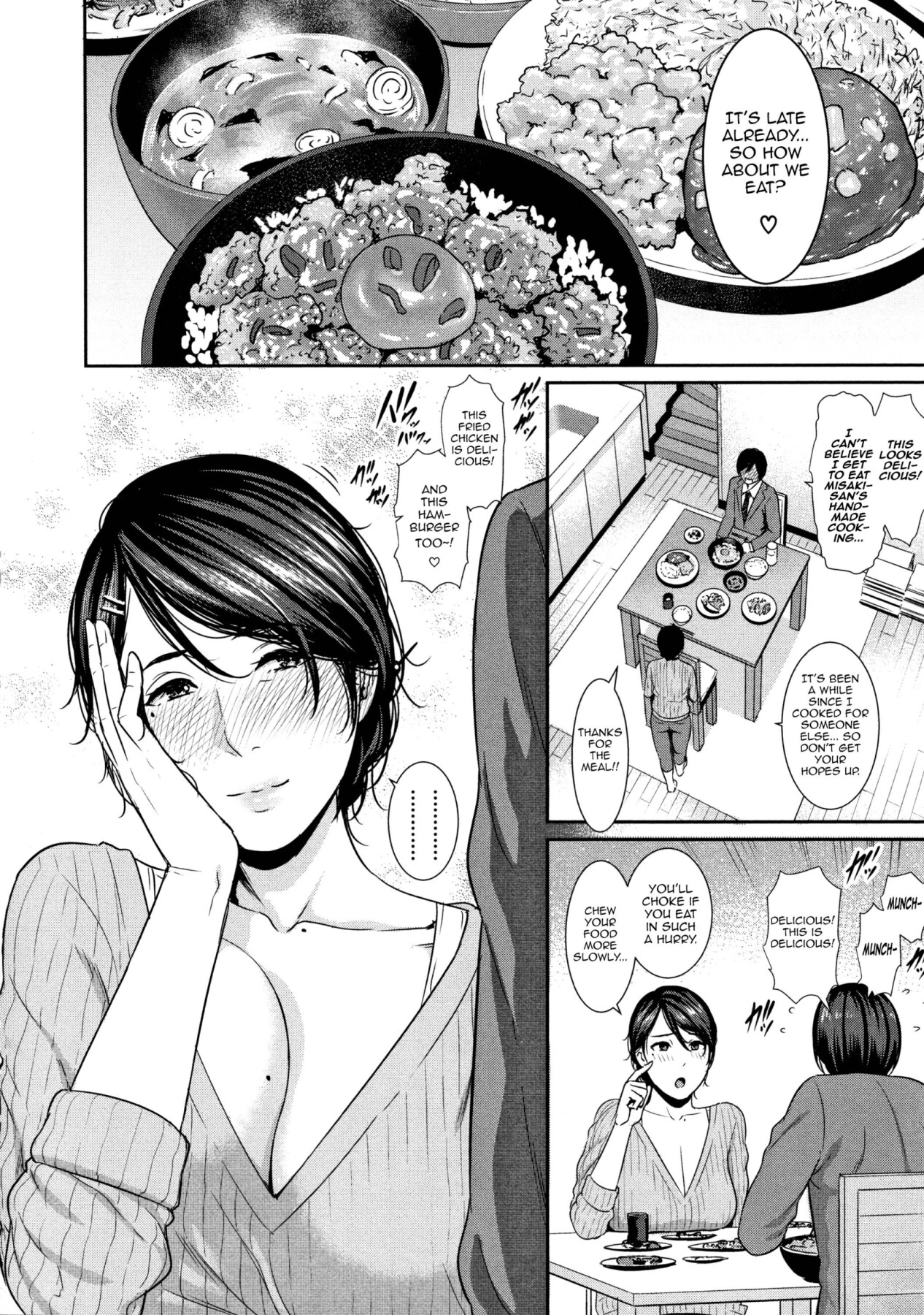 Hentai Manga Comic-Drowning in Sex With Mom-Read-111